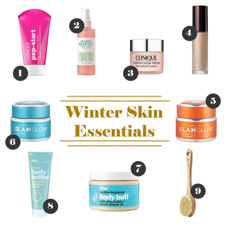 Winter Skin Essentials Round Up